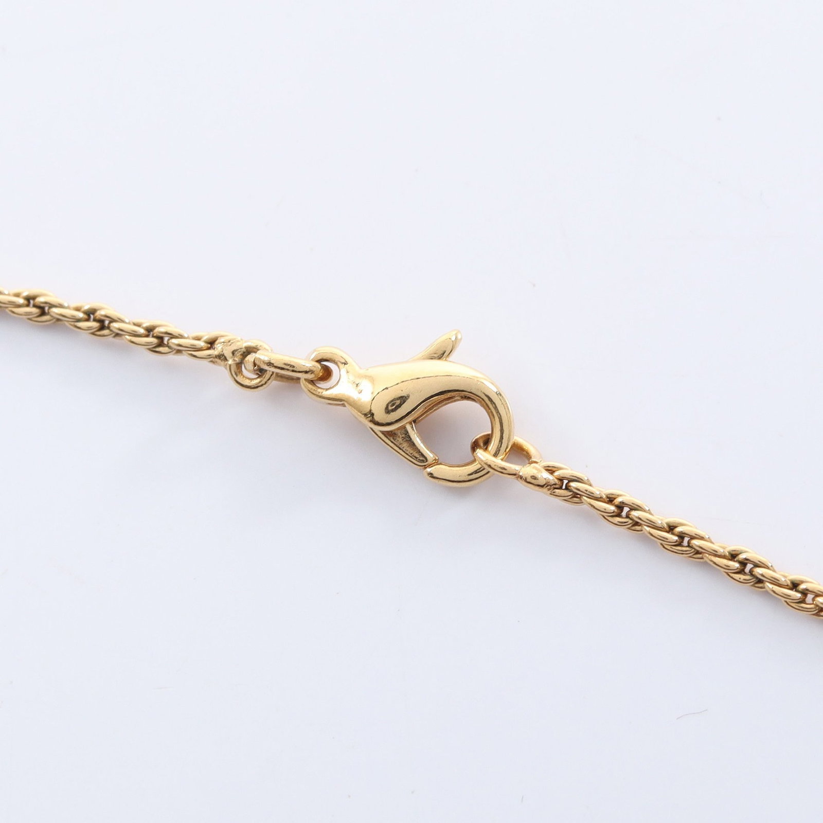 Dior CD GP Gold Necklace - 4