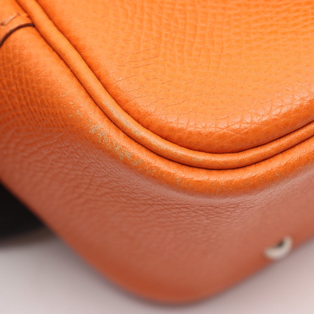 Hermes Mini Plume 20 Orange - 6