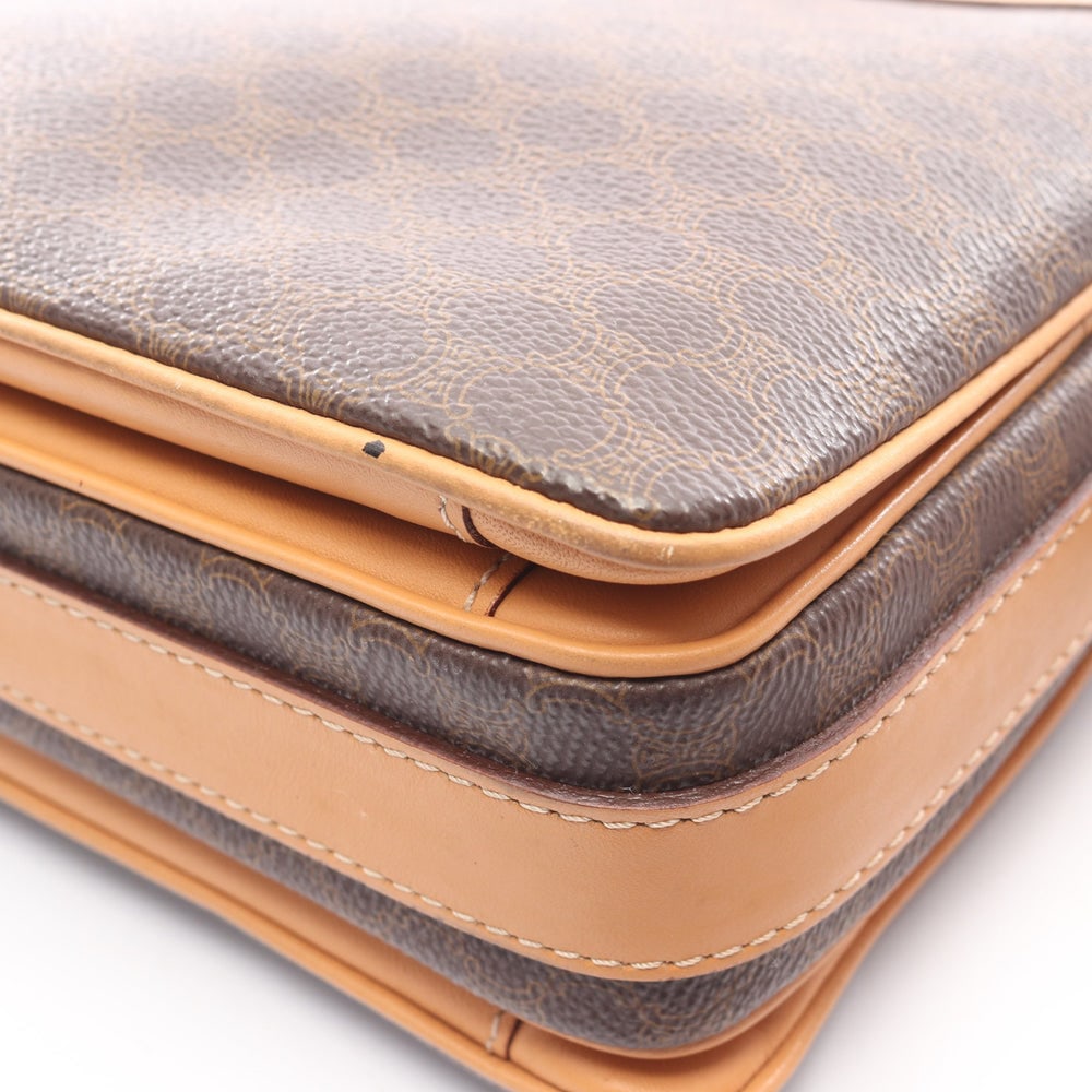 Celine Macadam Shoulder Brown - 12