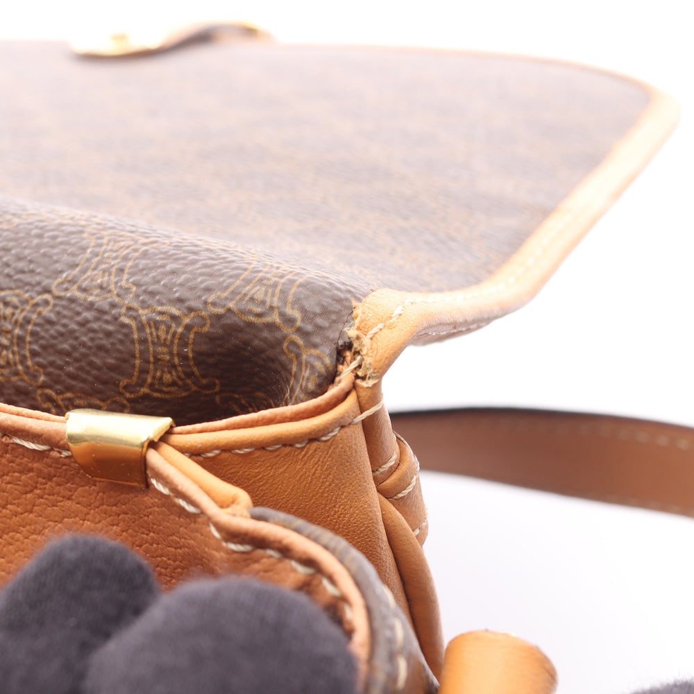 Celine Macadam Shoulder Brown - 9