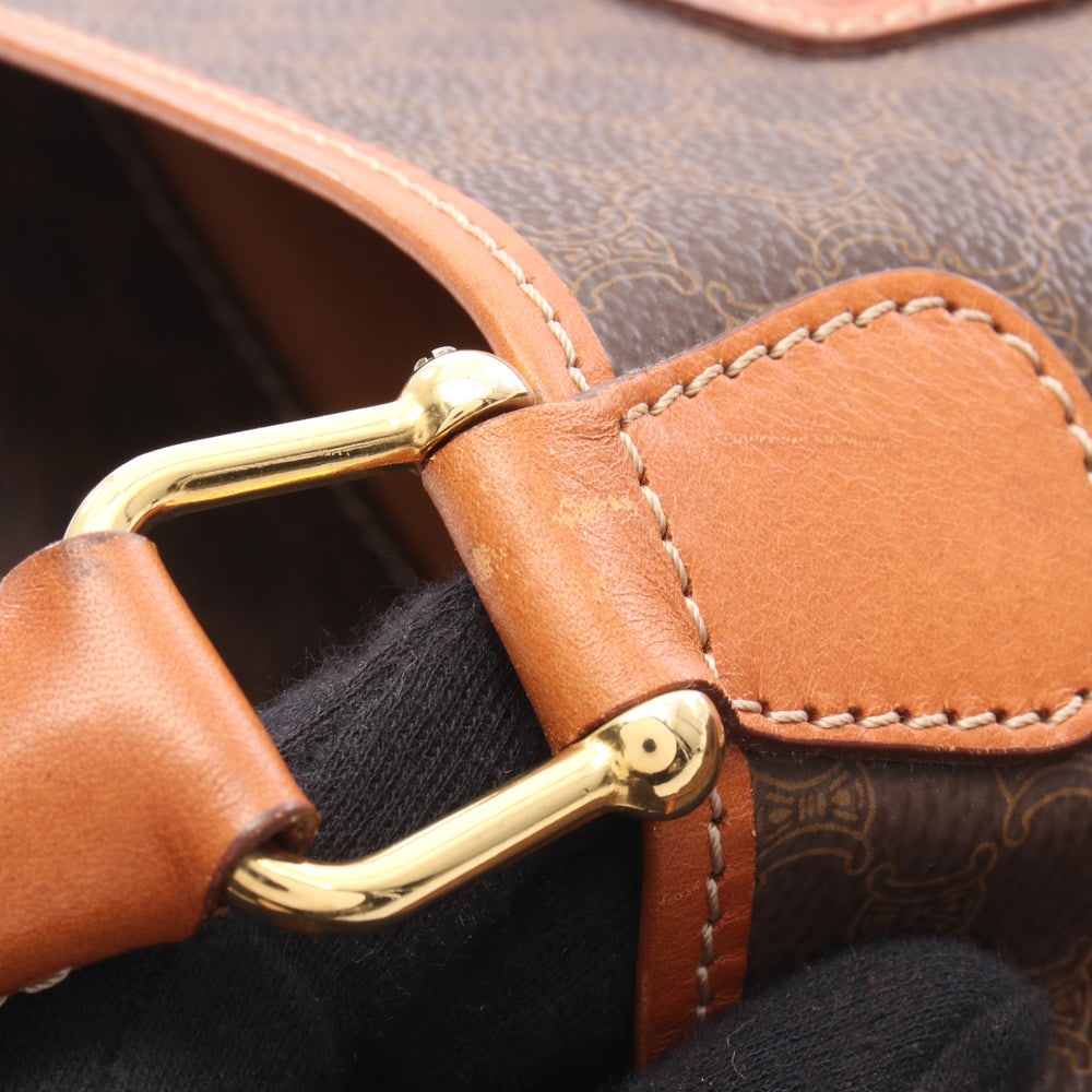 Celine Macadam Mini Boston Brown - 11