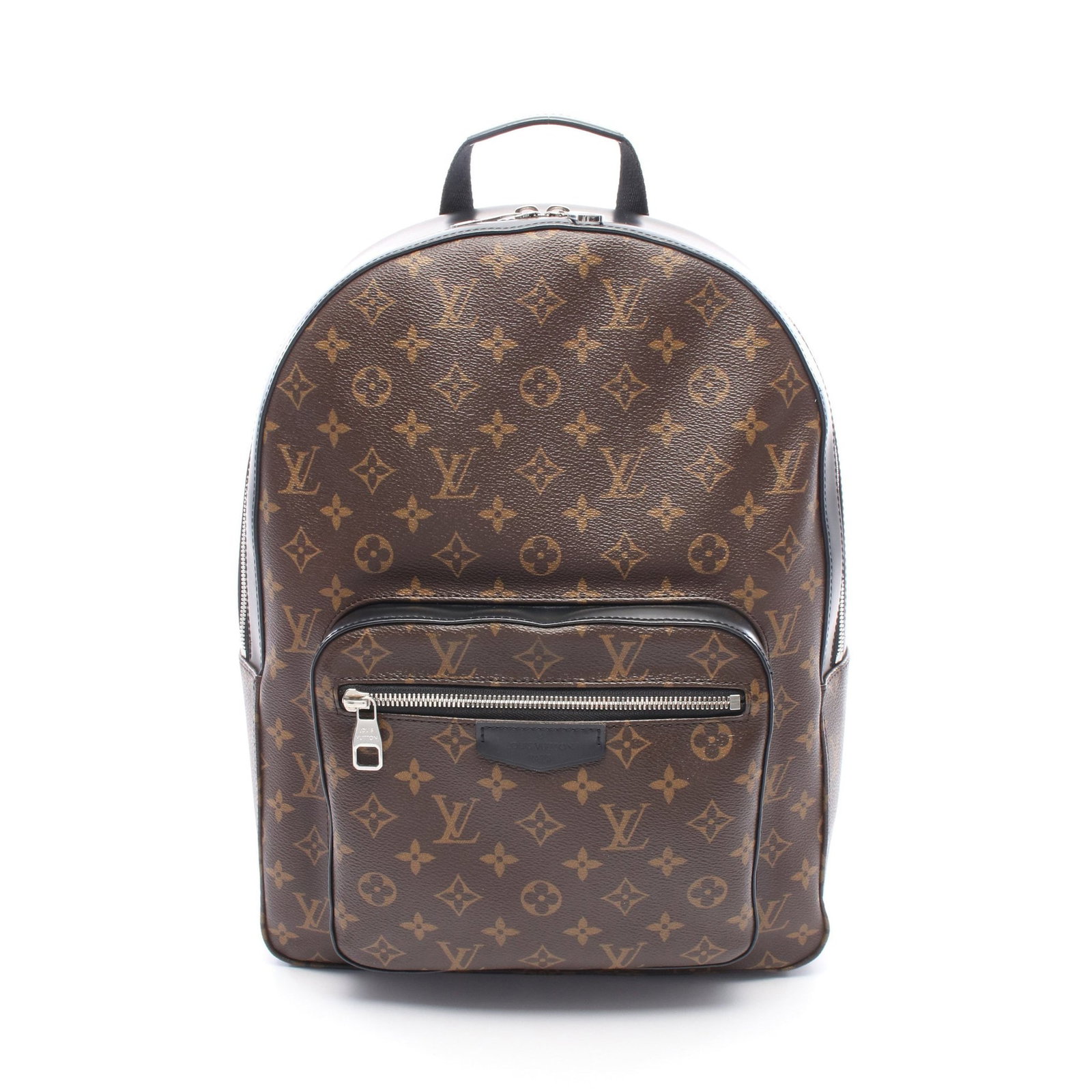 Louis Vuitton Josh Backpack: Brown and black monogram macassar backpack.