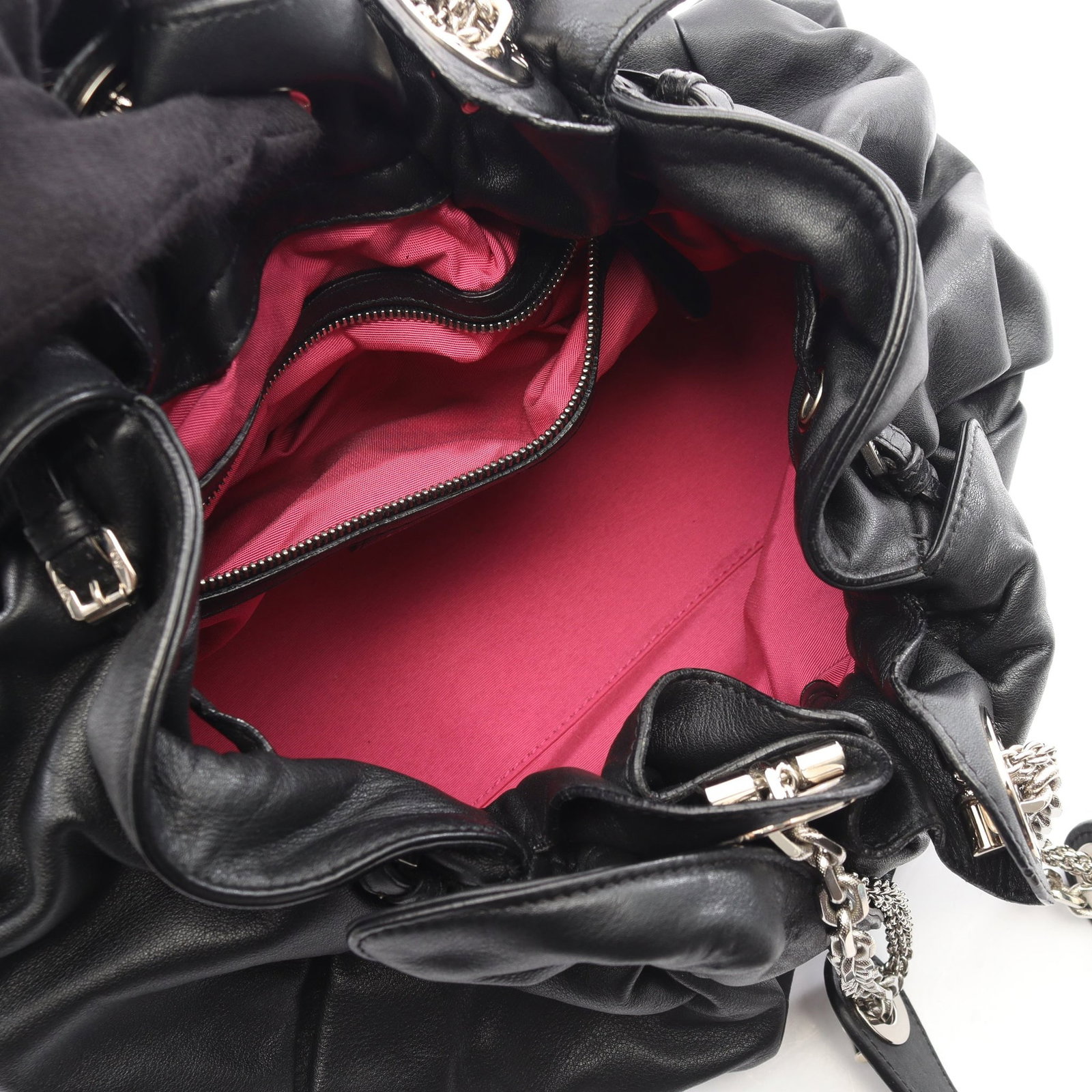 Dior Chain Handbag Black - 3