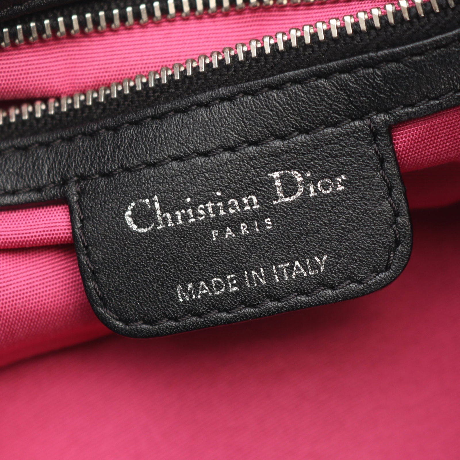 Dior Chain Handbag Black - 4