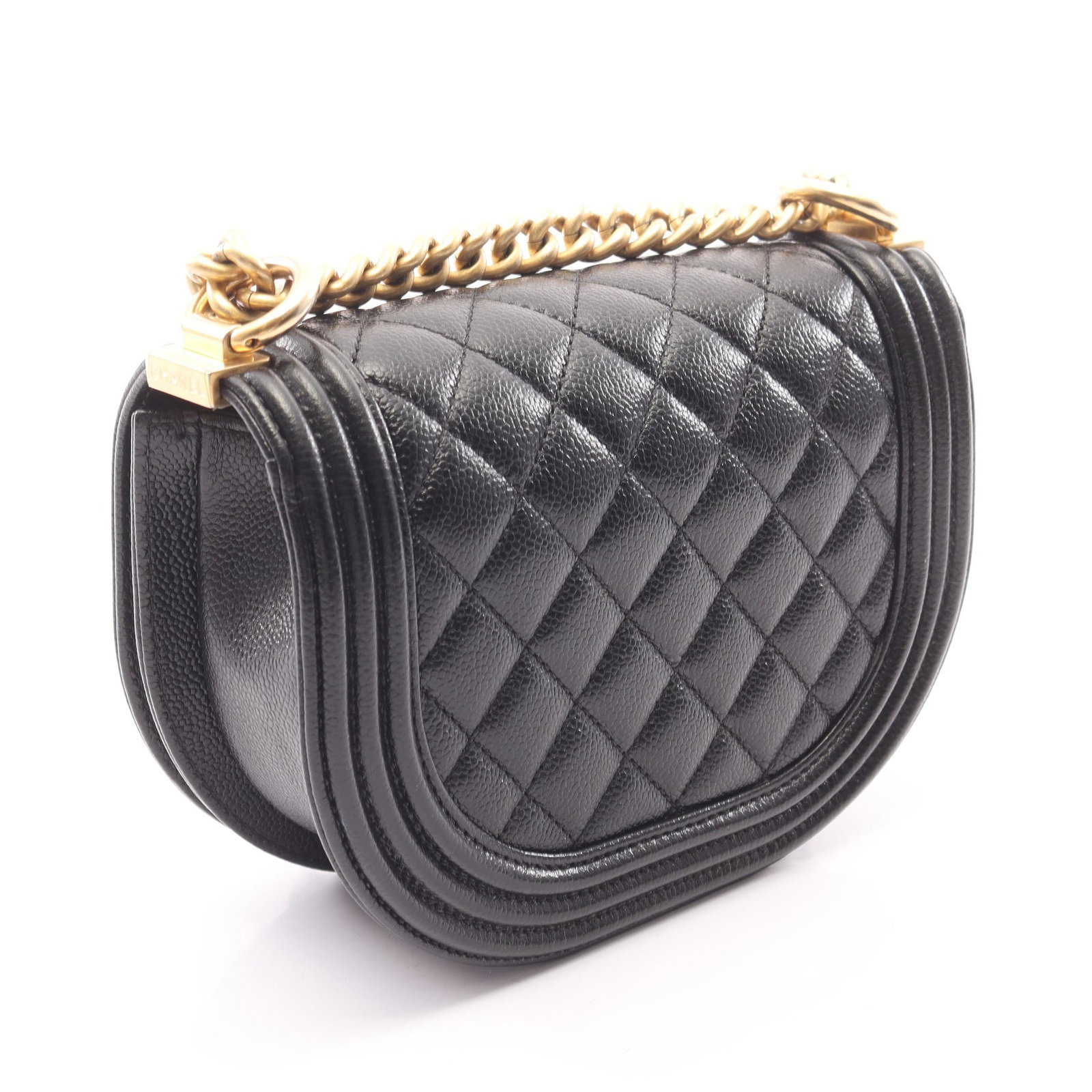 Chanel Boy Small Black Caviar - 2