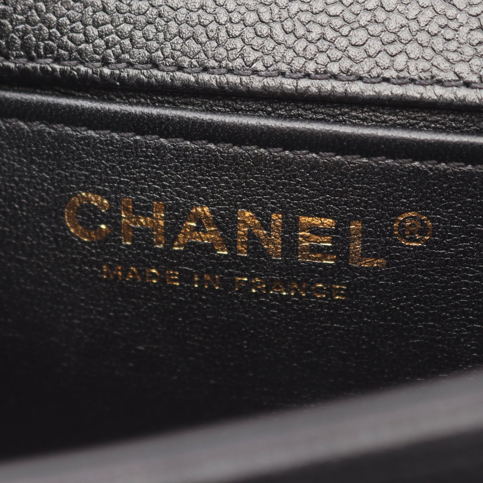 Chanel Boy Small Black Caviar - 4