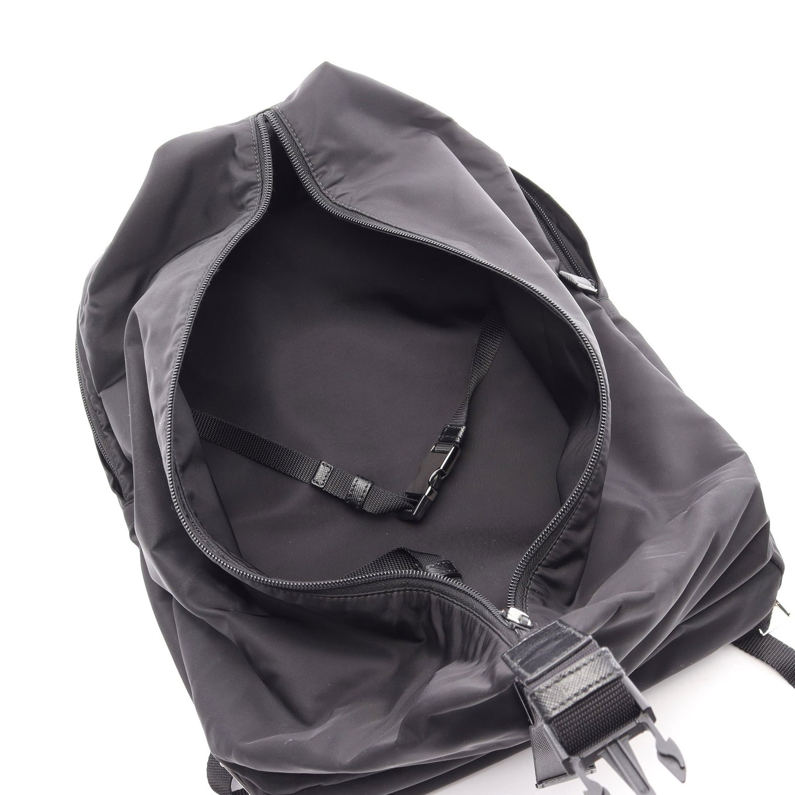 Prada Tessuto Backpack Black - 4