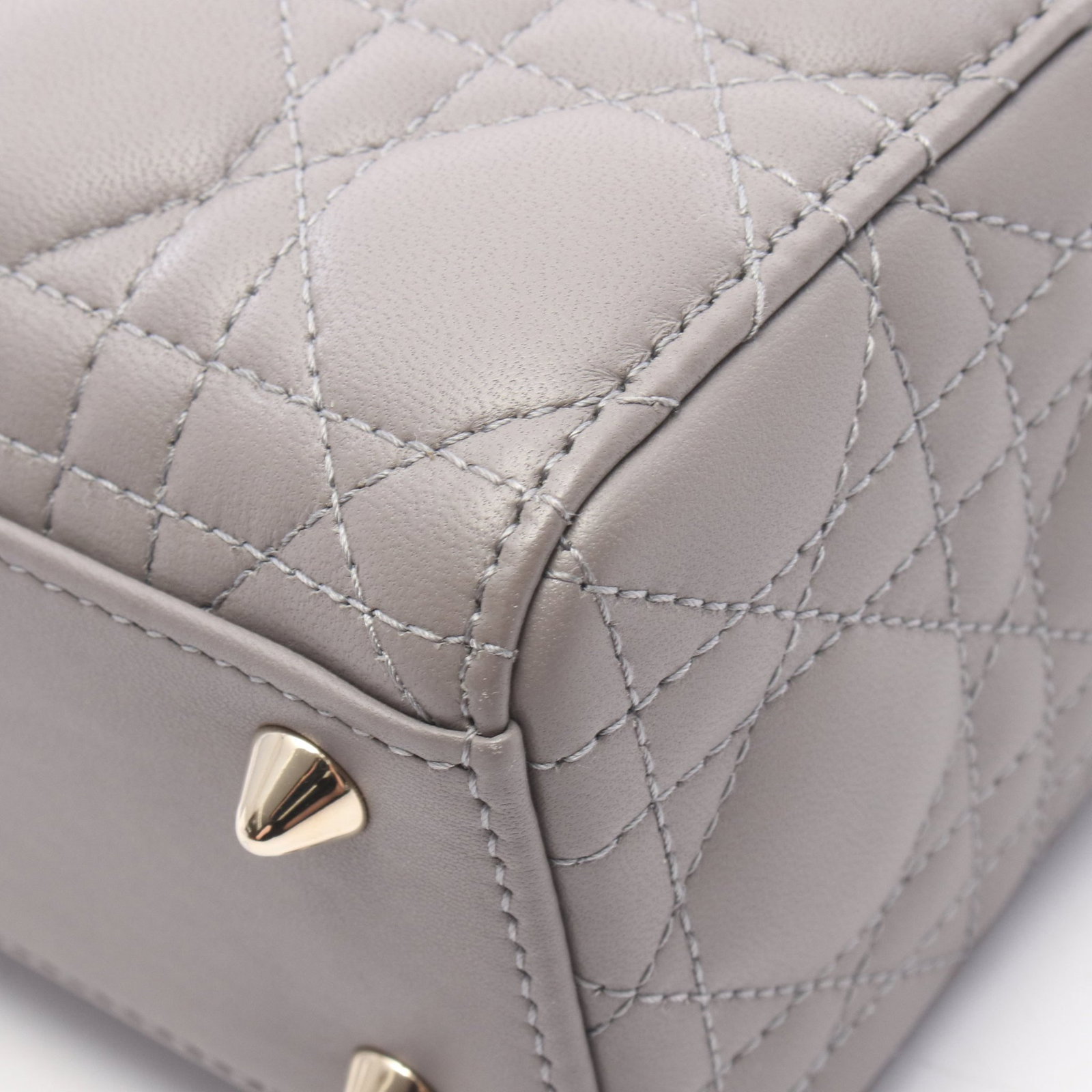 Dior Lady Dior Small Gray - 5