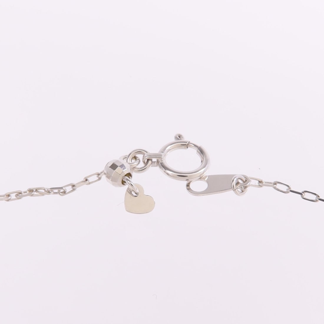 Ruby Diamond Necklace 18K White Gold - 6