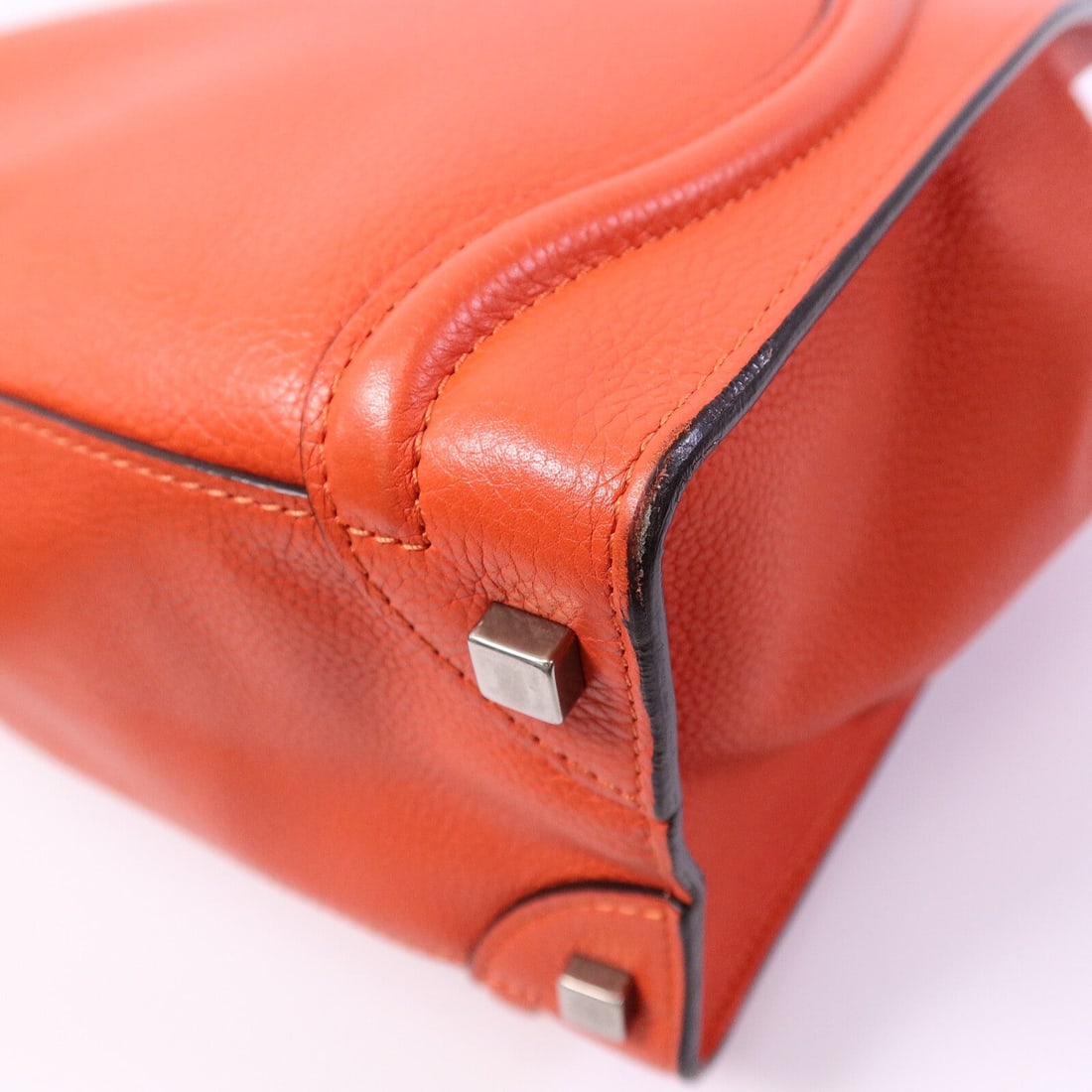 Celine Micro Luggage Orange - 11
