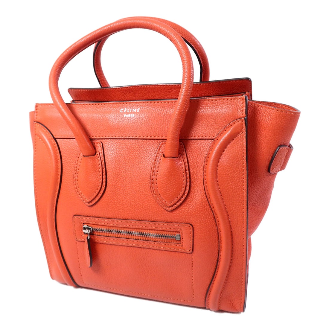 Celine Micro Luggage Orange - 3