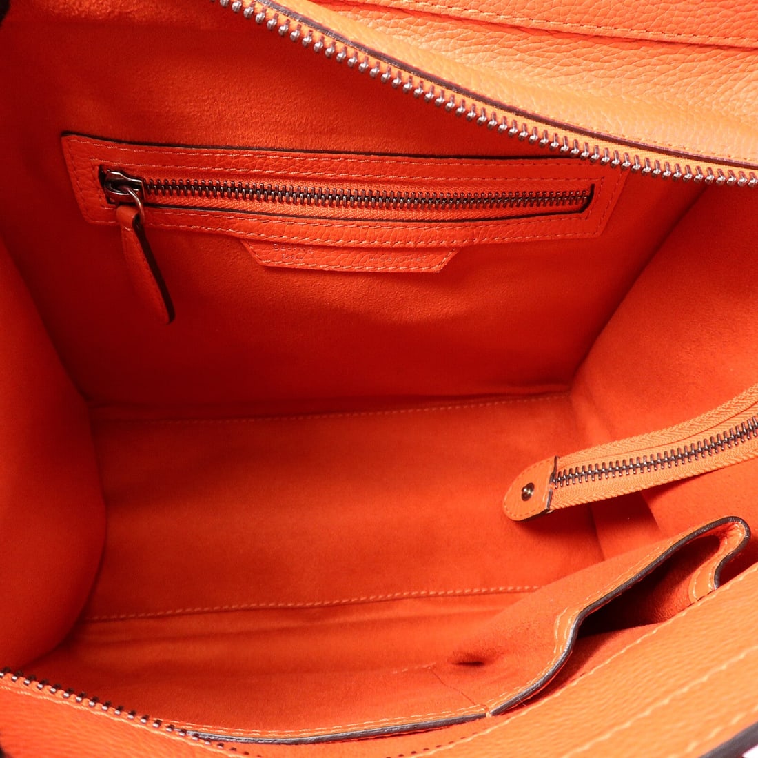 Celine Micro Luggage Orange - 5