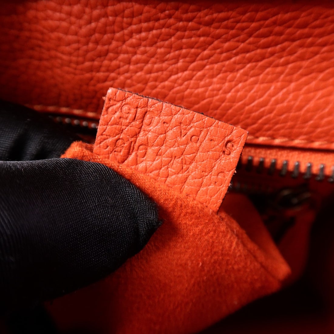 Celine Micro Luggage Orange - 7