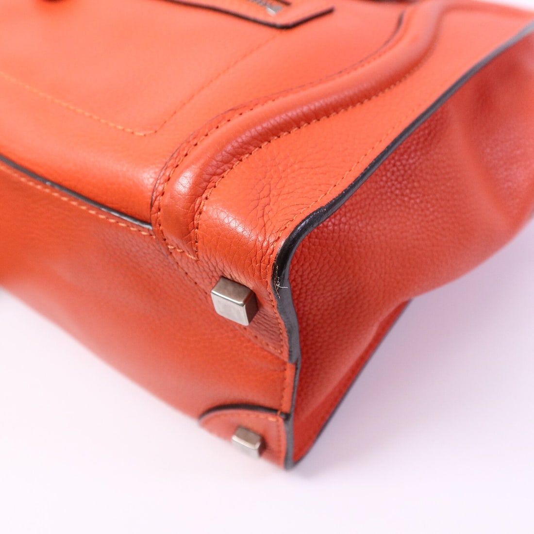 Celine Micro Luggage Orange - 9