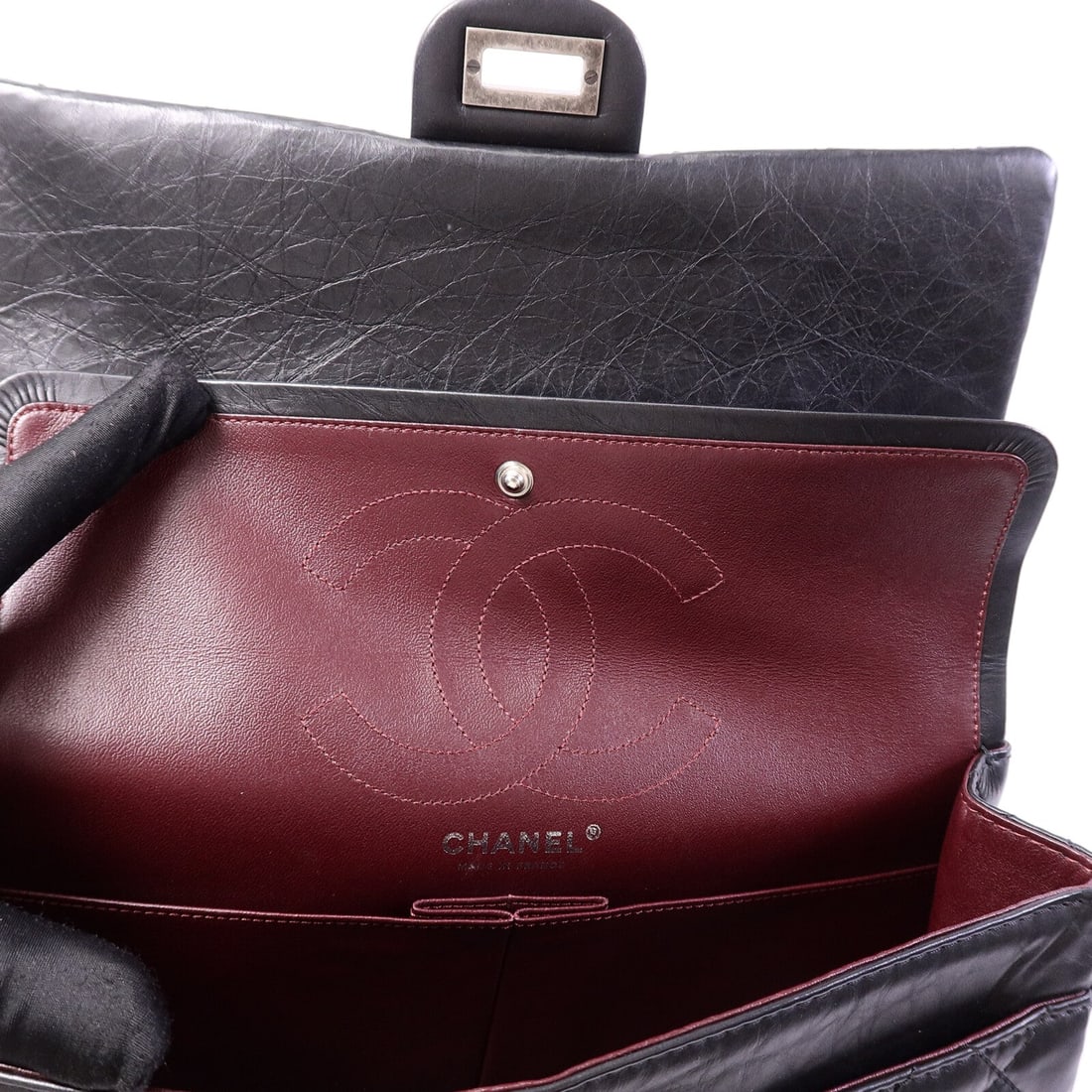 Chanel 2.55 Medium Black - 16