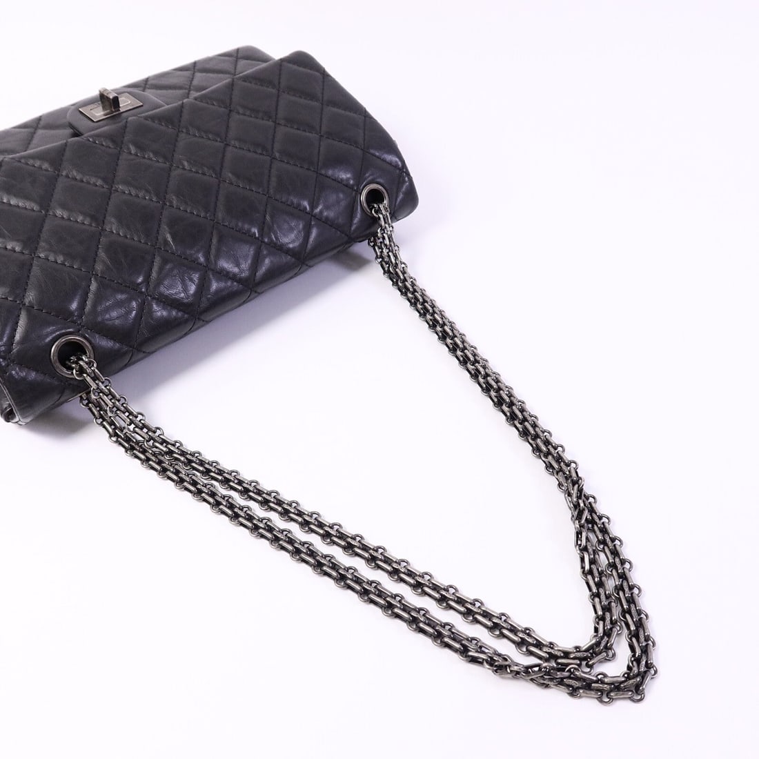 Chanel 2.55 Medium Black - 9