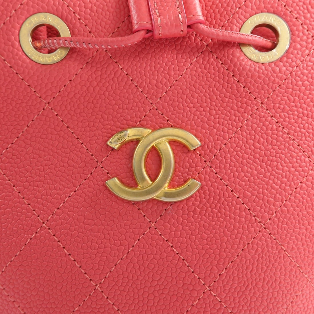 Chanel Bolsa CC Drawstring Bag - 11