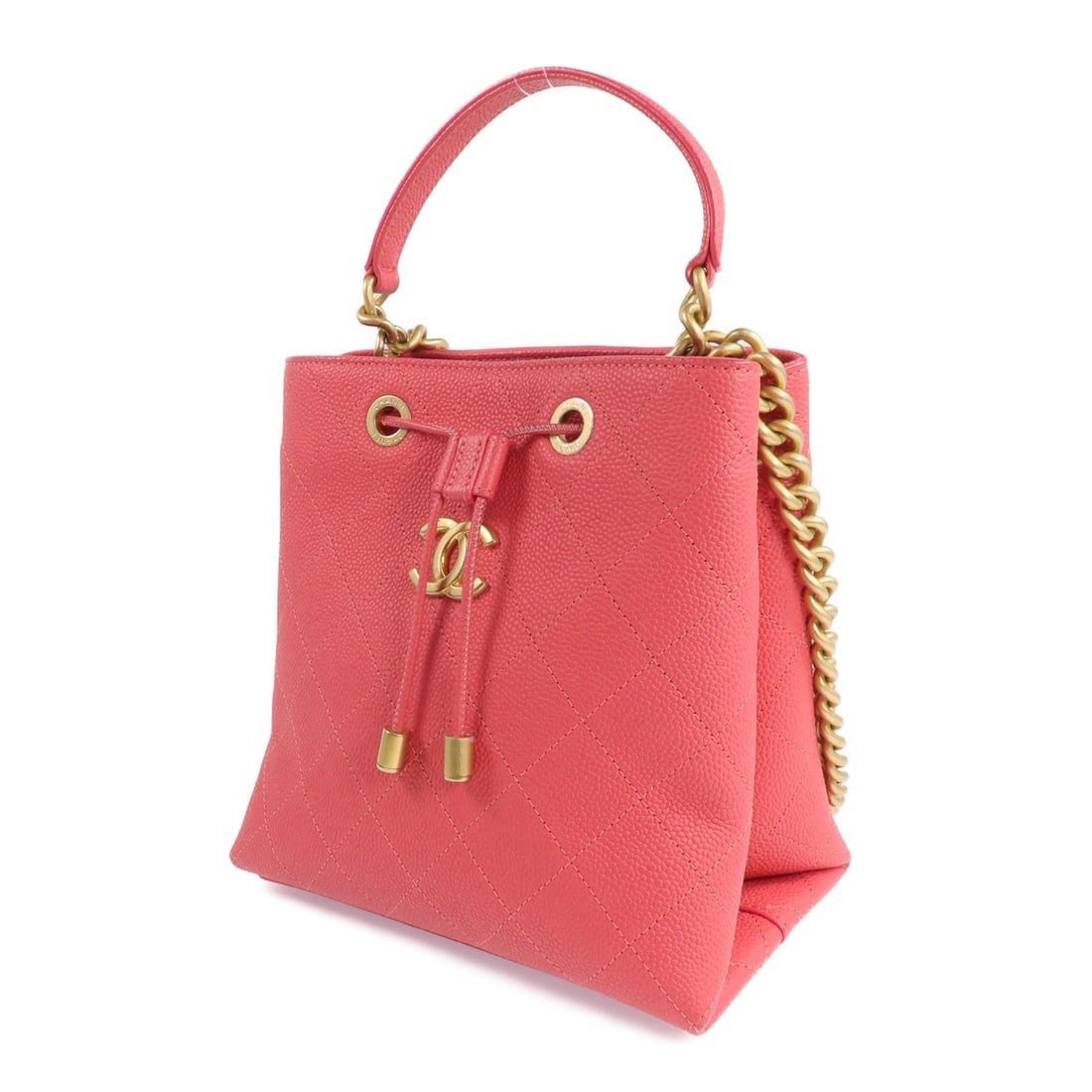 Chanel Bolsa CC Drawstring Bag - 2