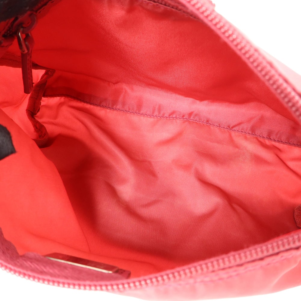 Prada Nylon Pouch Red - 5