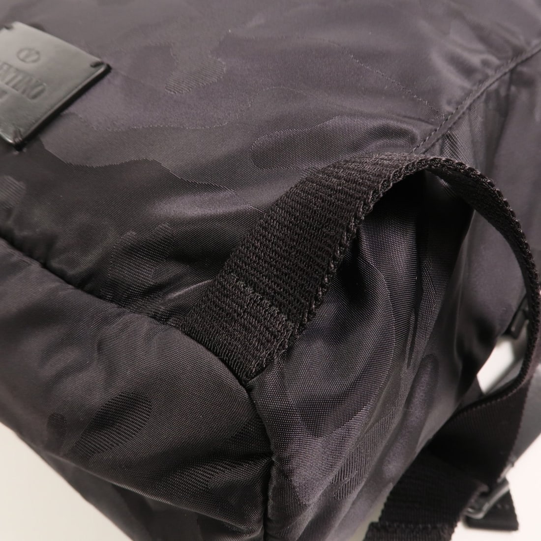 Valentino Nylon Backpack Black - 12