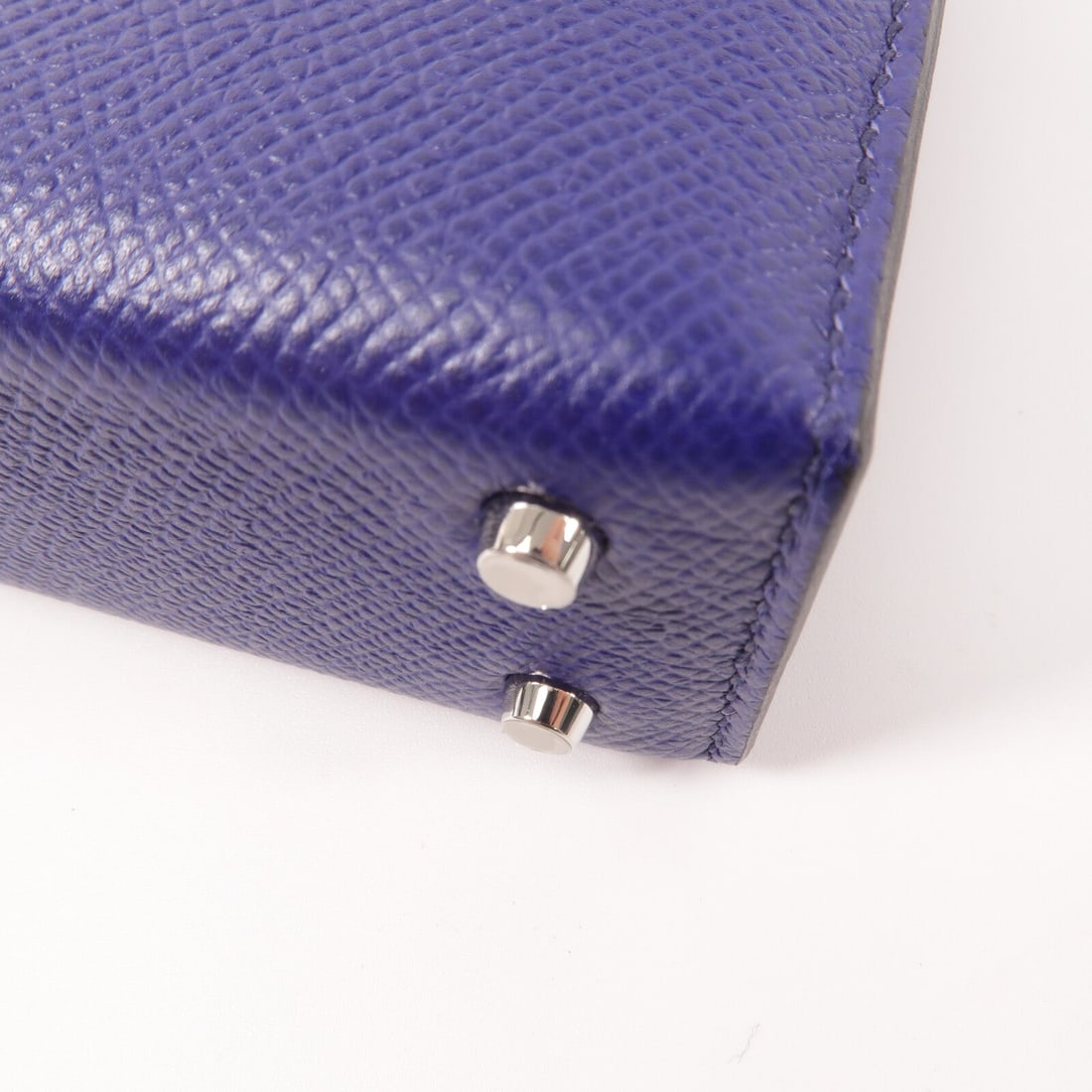 Hermes Mini Verrou Bleu Electrique - 12