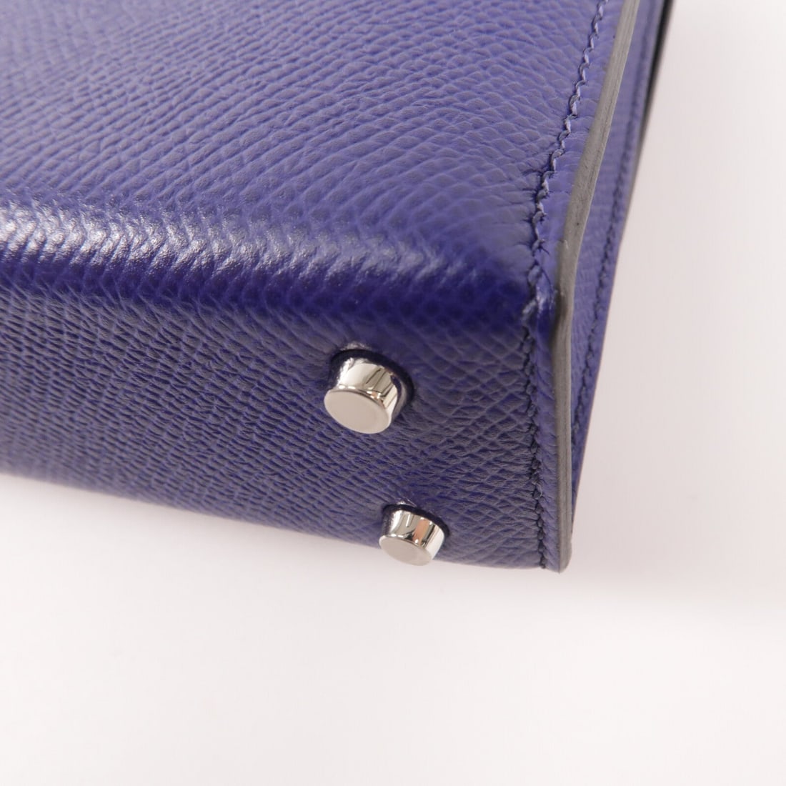 Hermes Mini Verrou Bleu Electrique - 14