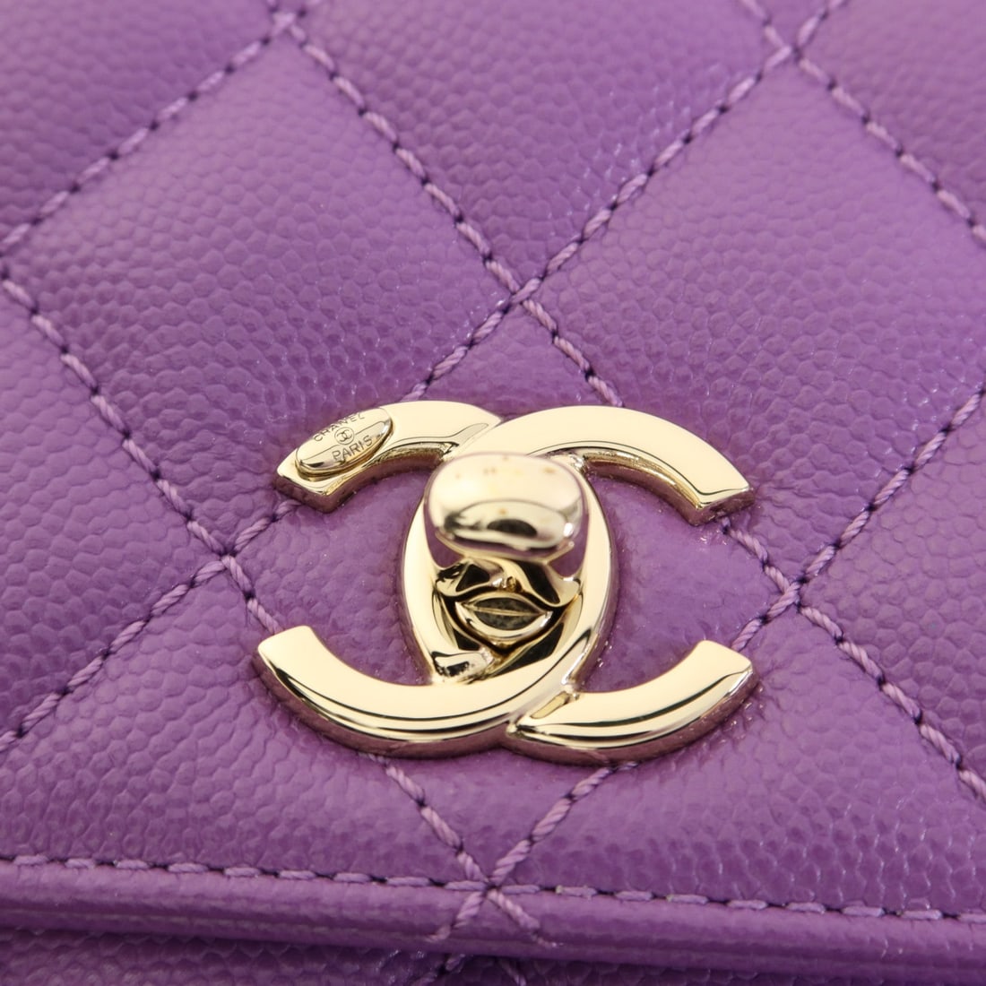 Chanel Mini Coco Handle Purple - 10