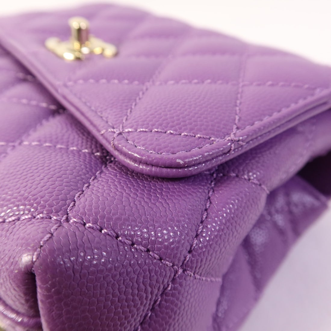 Chanel Mini Coco Handle Purple - 16