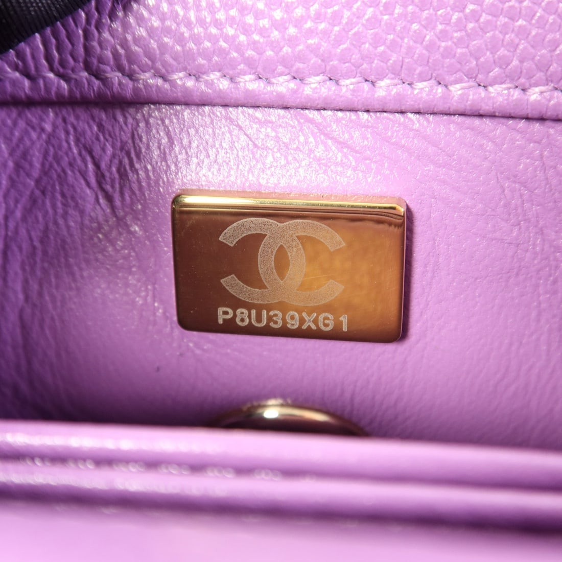 Chanel Mini Coco Handle Purple - 9