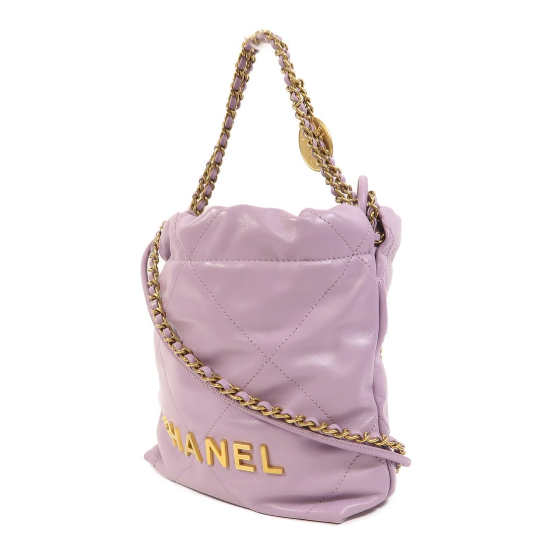 Chanel Mini 22 Purple - 3