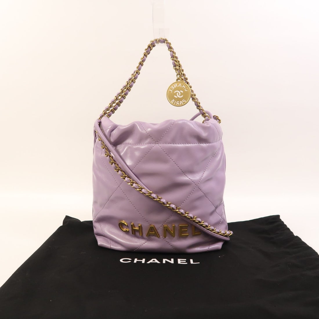 Chanel Mini 22 Purple - 9