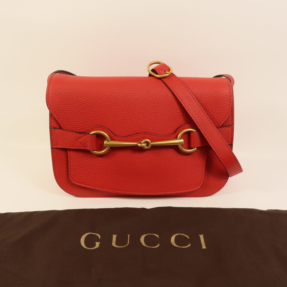 Gucci Horsebit Shoulder Red - 10