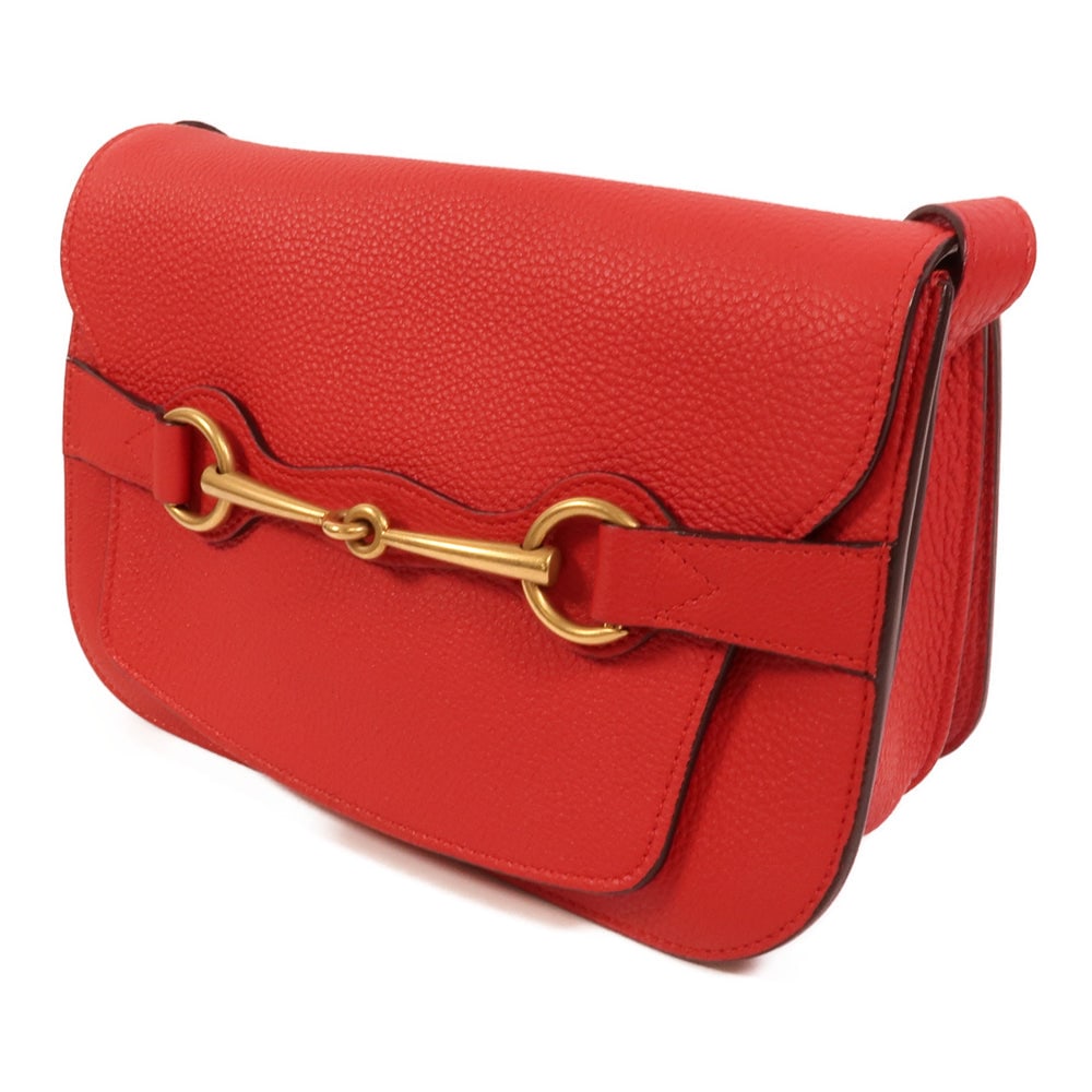 Gucci Horsebit Shoulder Red - 3