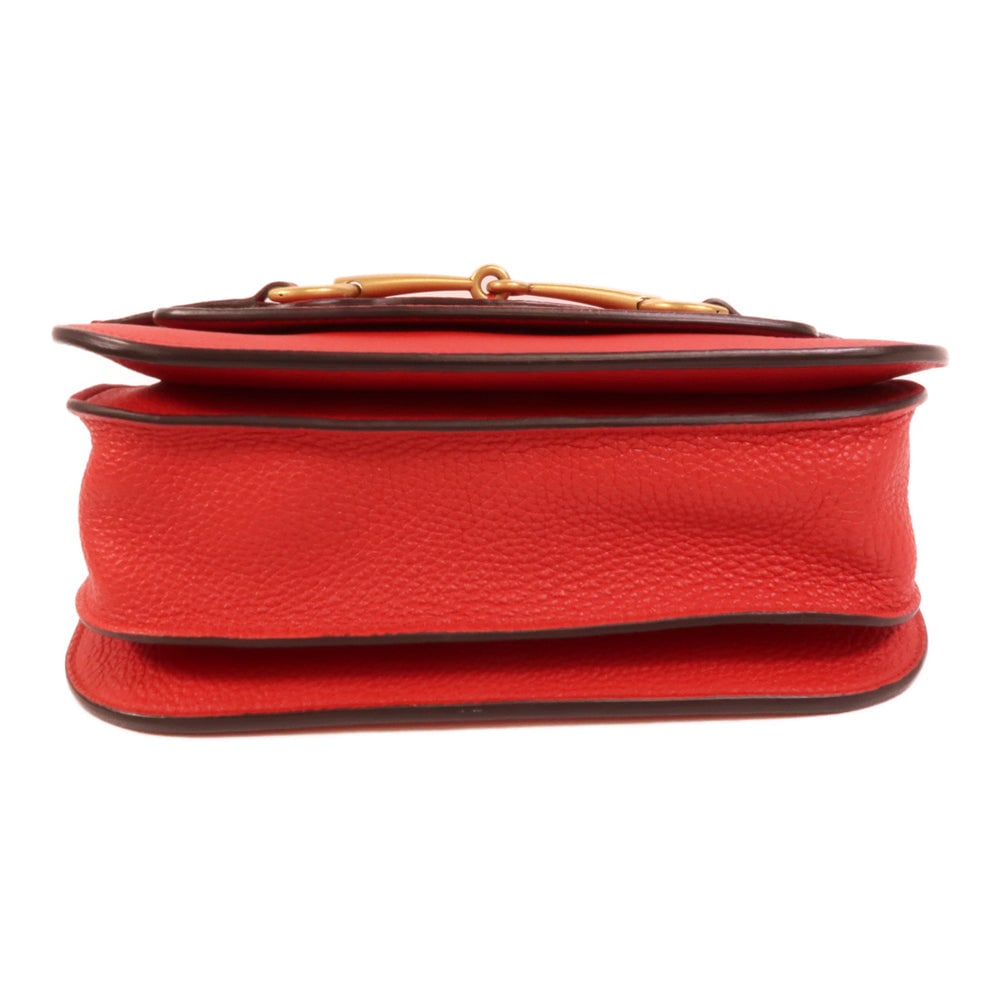 Gucci Horsebit Shoulder Red - 4