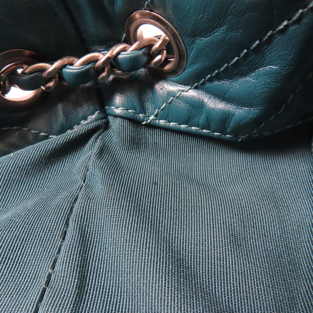 Chanel Gabrielle Backpack Green - 16