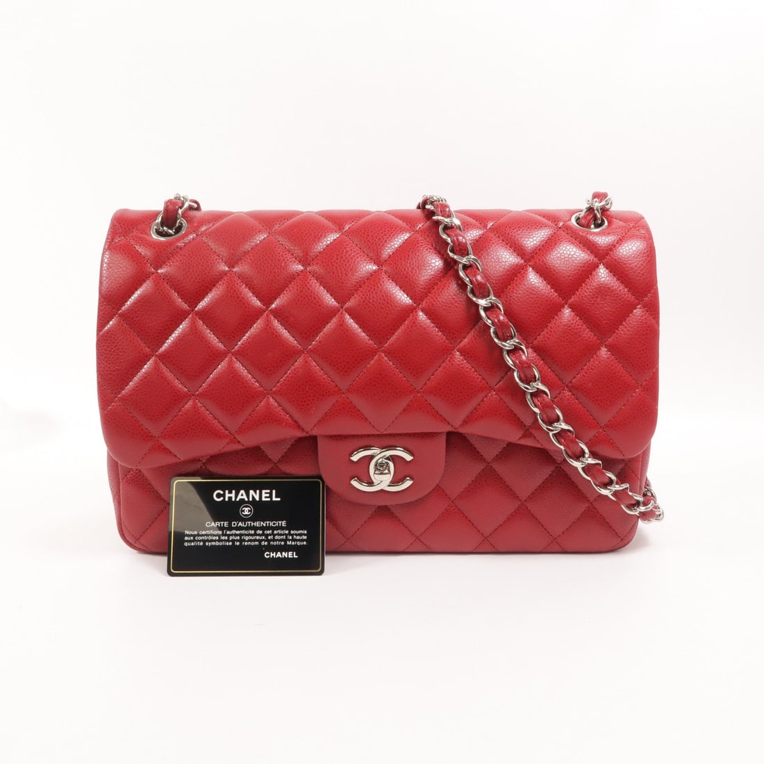 Chanel Large Classic Red - 12