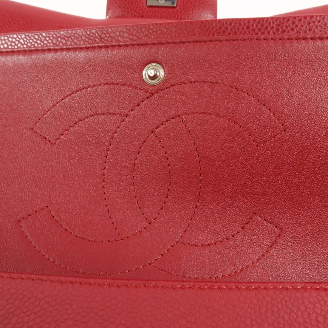 Chanel Large Classic Red - 9