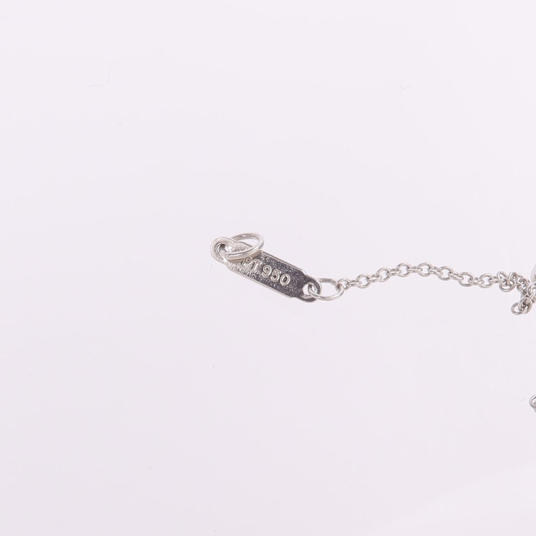 Tiffany Bezel Cross Diamond PT950 - 7