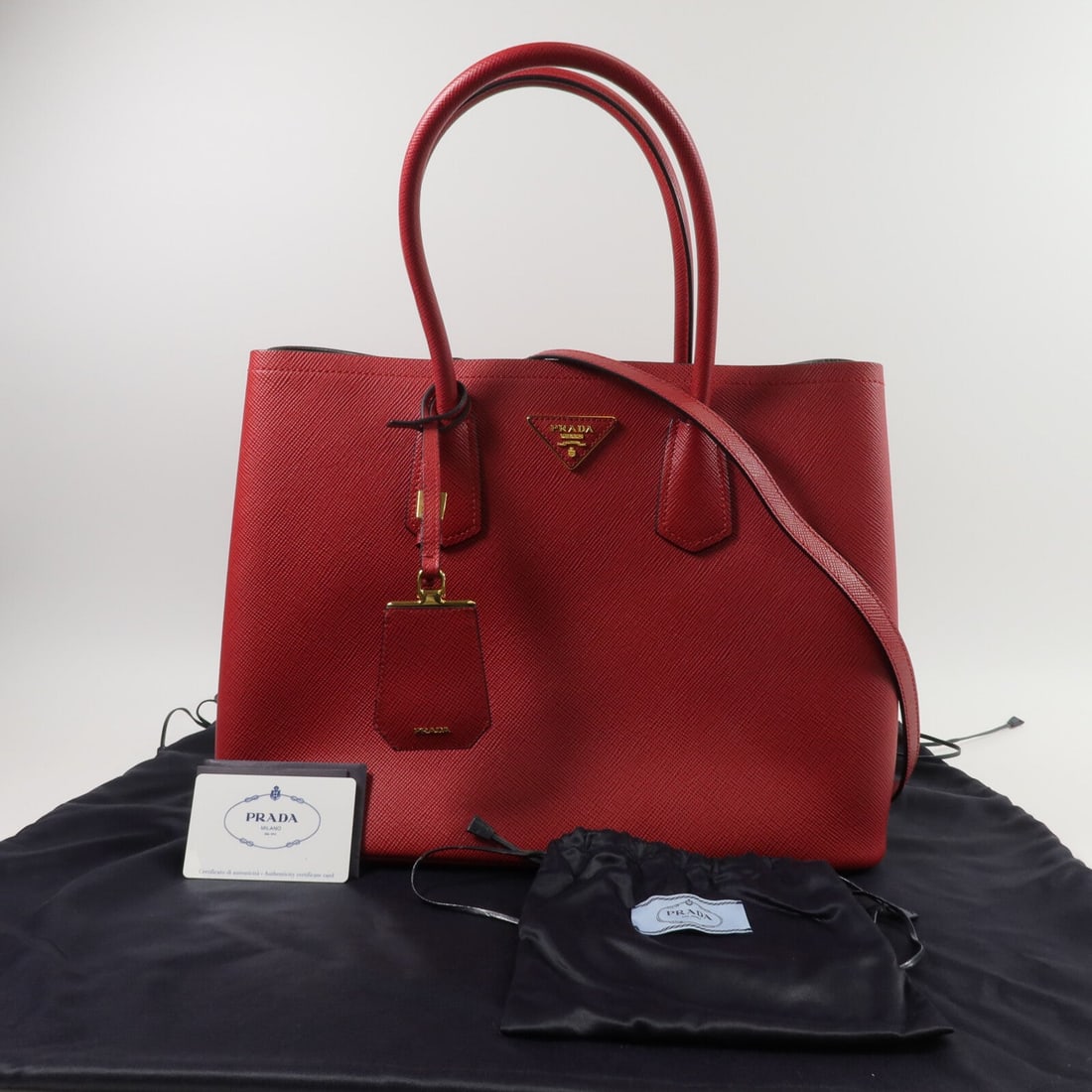 Prada 1BG756 2 Way Red - 11