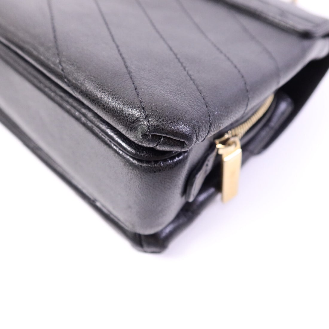 Chanel Chain Shoulder Bag Black - 13