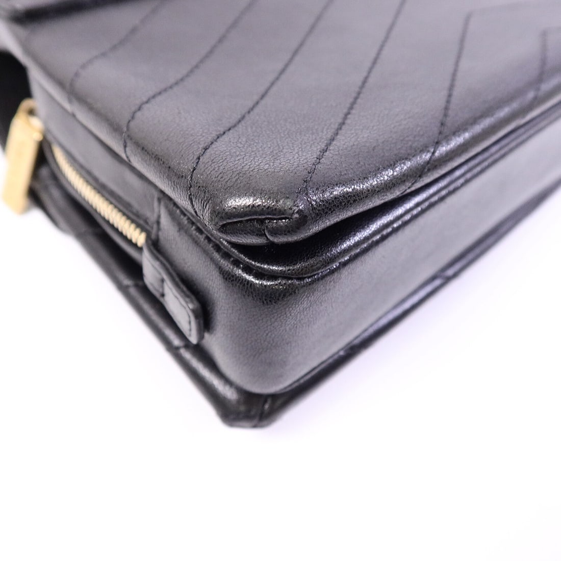 Chanel Chain Shoulder Bag Black - 14