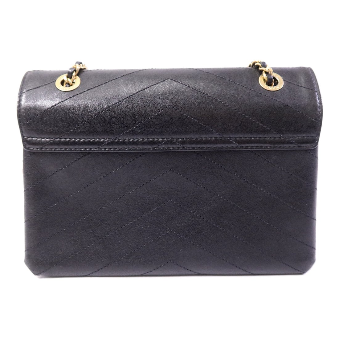 Chanel Chain Shoulder Bag Black - 2