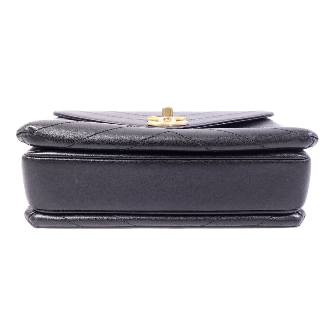 Chanel Chain Shoulder Bag Black - 4