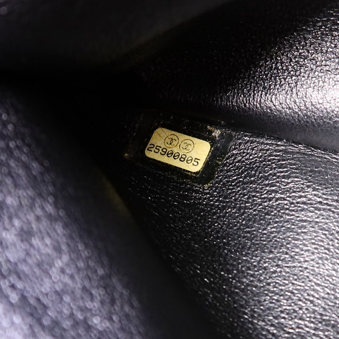 Chanel Chain Shoulder Bag Black - 8
