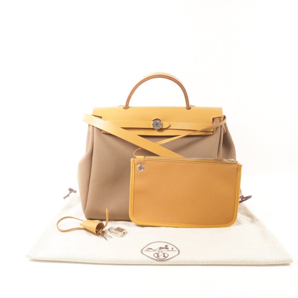 Hermes Herbag PM Etoupe - 13