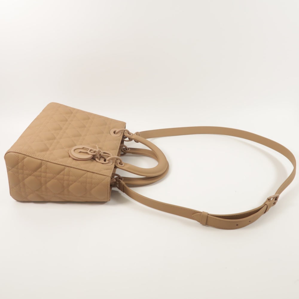 Dior Lady Dior Medium Beige - 8