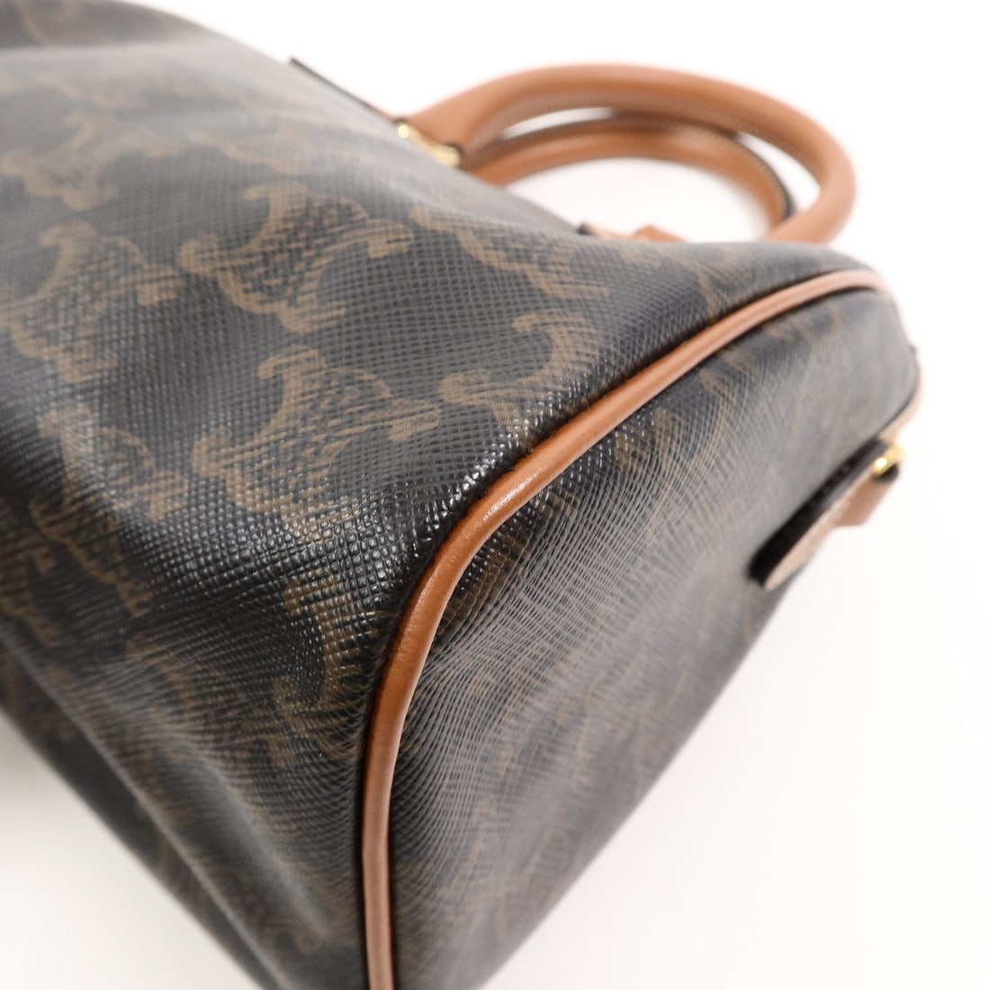 Celine Boston Small 2 Way Brown - 11