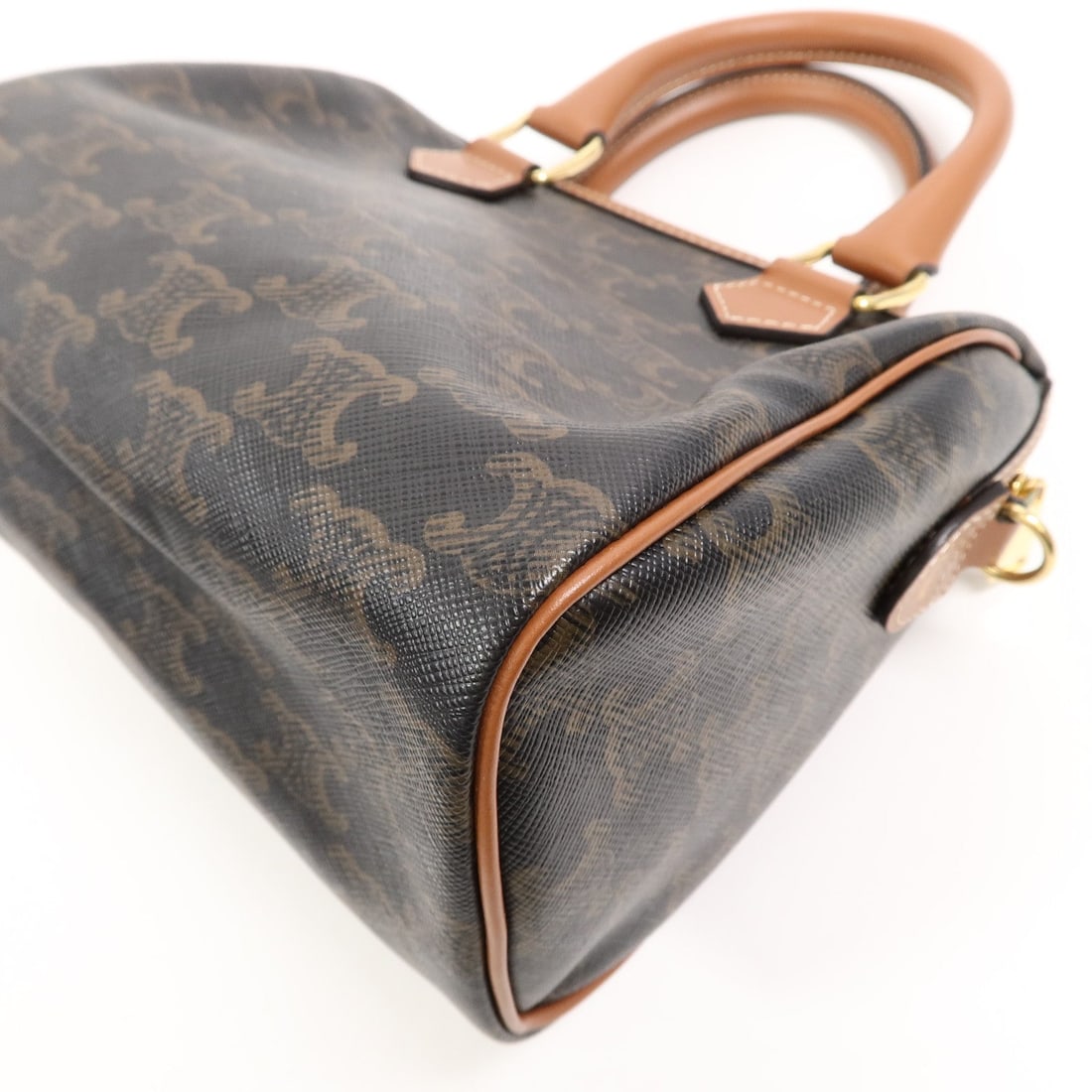 Celine Boston Small 2 Way Brown - 13