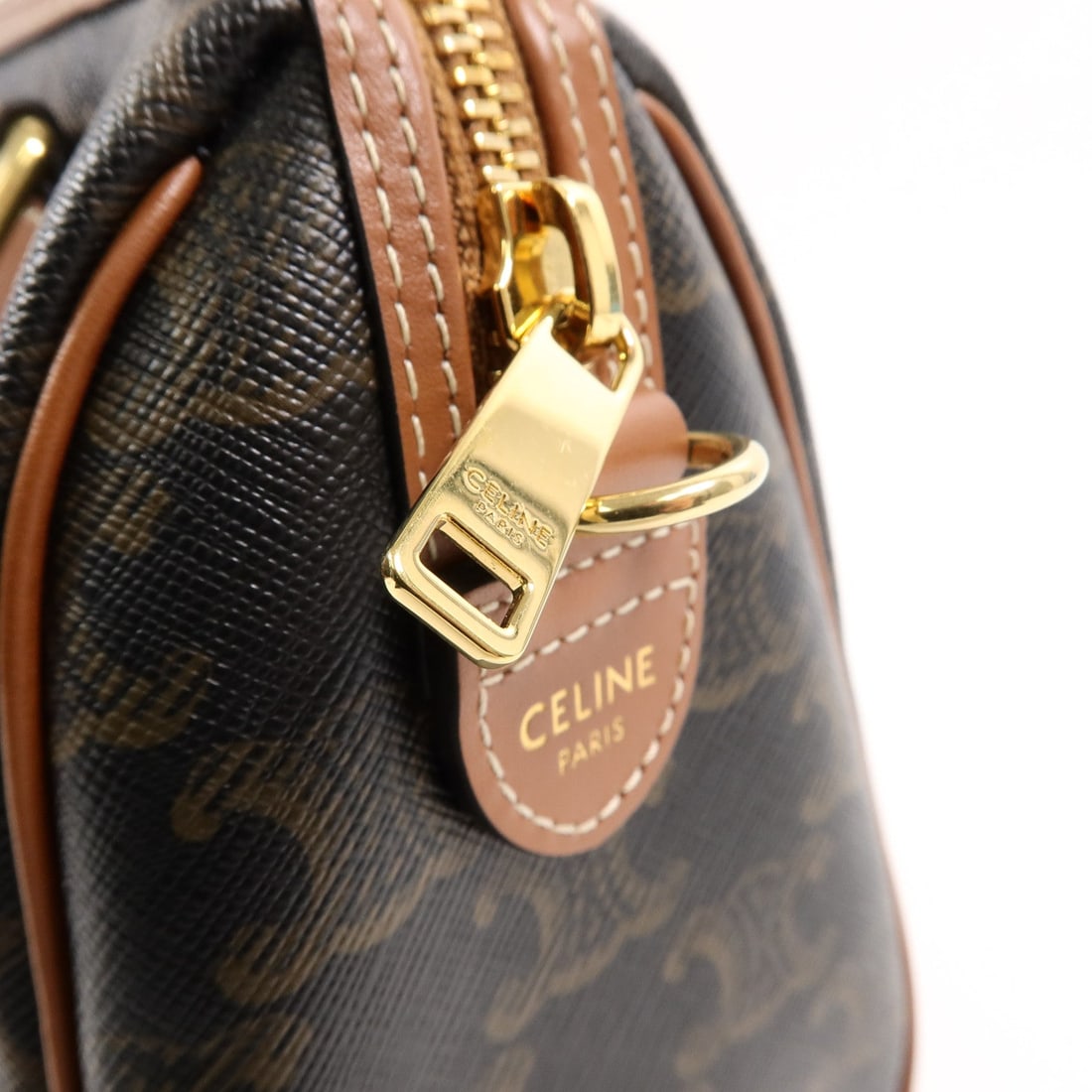 Celine Boston Small 2 Way Brown - 15