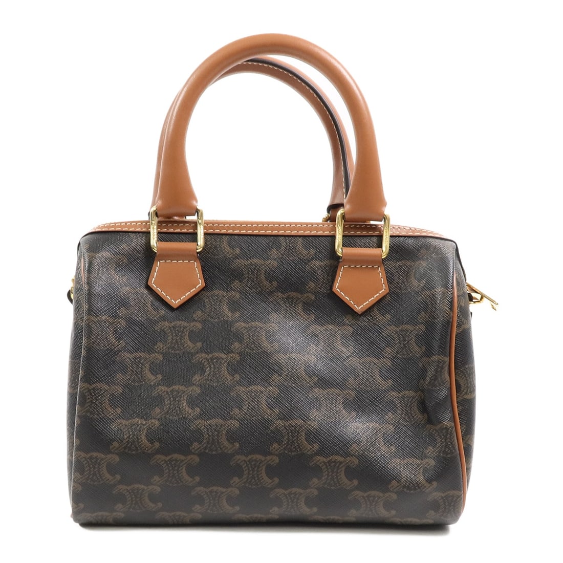 Celine Boston Small 2 Way Brown - 2